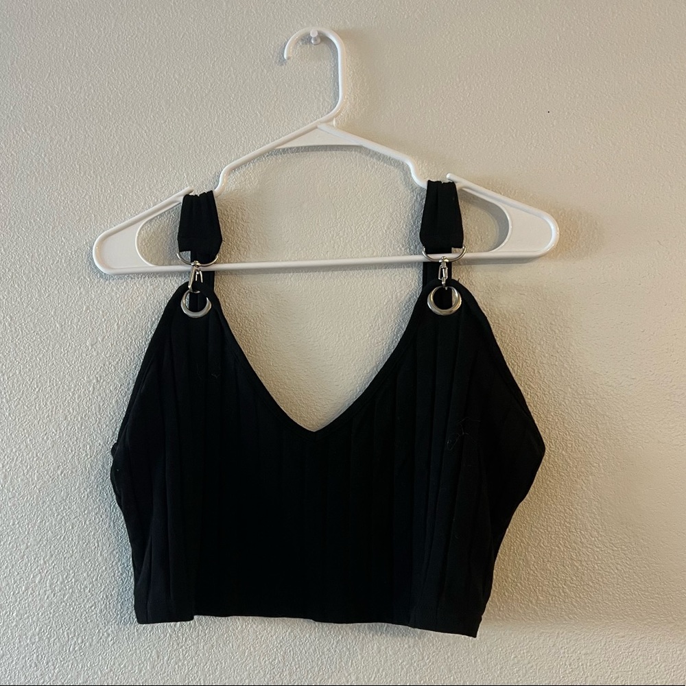 black shein tank top